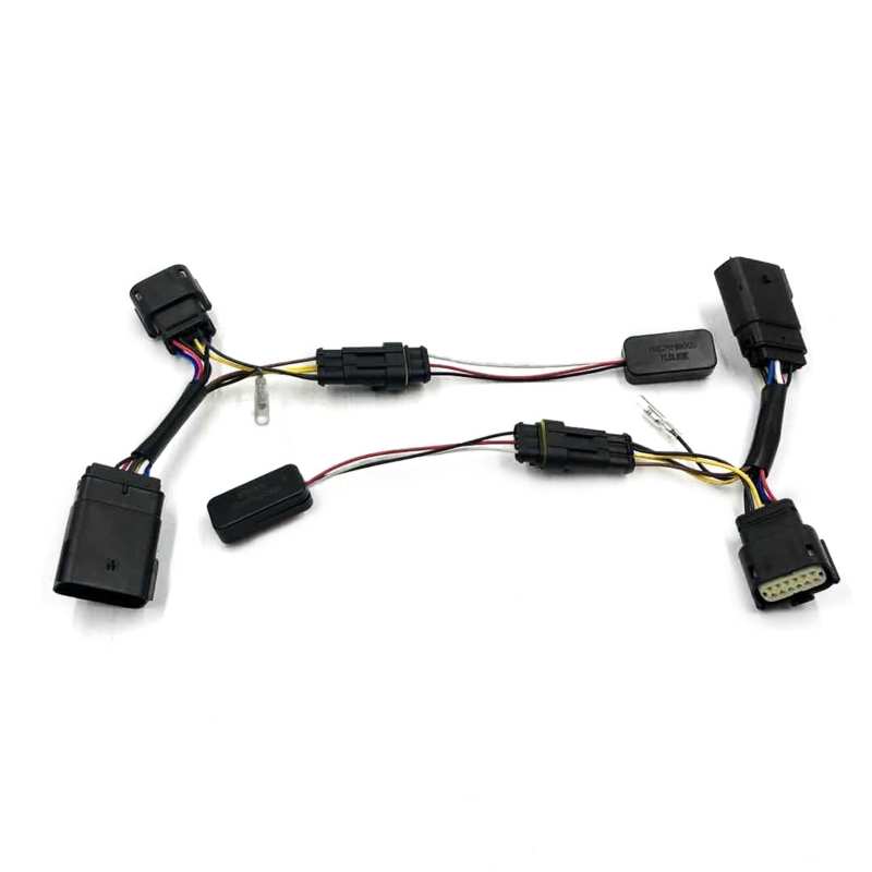 AlphaRex 19-20 Ram 1500 Wiring Adapter Stock LED Projector Headlight to AlphaRex Headlight Converter - Striker Modified
