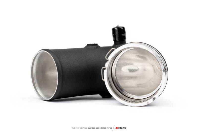 AMS Performance 15-18 BMW M3 / 15-20 BMW M4 w/ S55 3.0L Turbo Engine Charge Pipes - Striker Modified