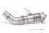 AMS Performance 2020+ Toyota Supra A90 Street Downpipe w/GESI Catalytic Converter - Striker Modified