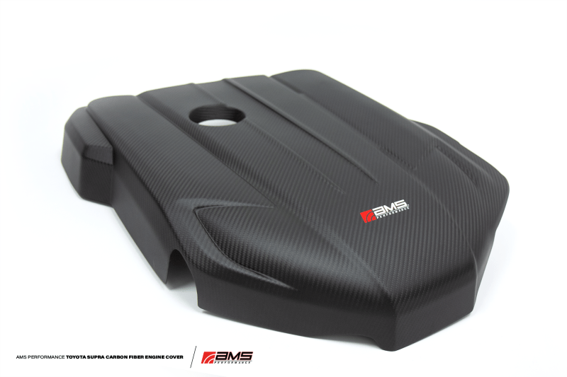 AMS Performance 2020+ Toyota GR Supra Carbon Fiber Engine Cover - Striker Modified