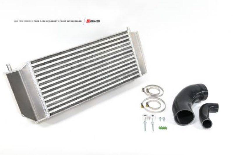 AMS Performance 2015+ Ford F-150 2.7L/3.5L / 17-19 Ford Raptor 3.5L 5.5in Thick Intercooler Upgrade - Striker Modified