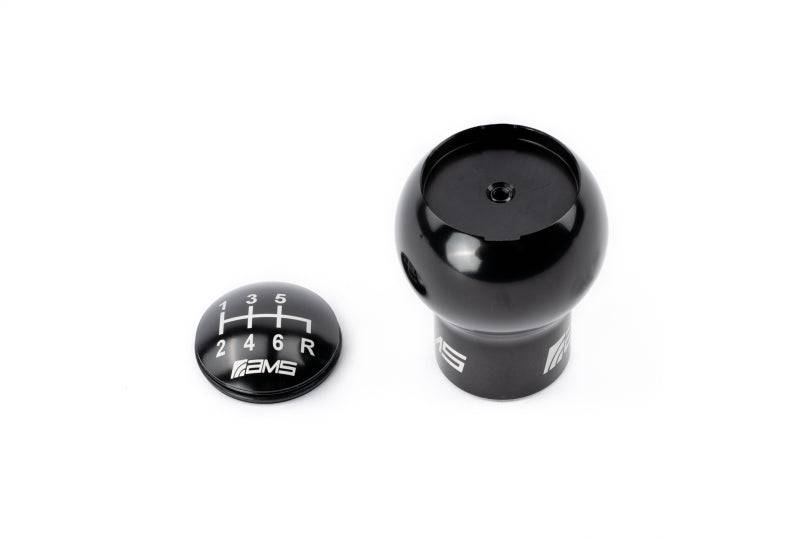 AMS Performance Subaru WRX/STi 6-Speed Billet Shift Knob (Incl Red, Black, & Gunmetal Cap) - Striker Modified