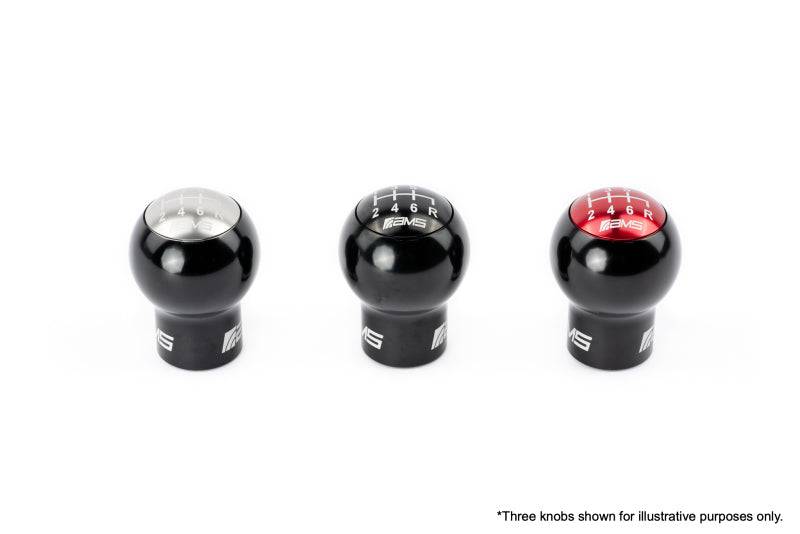 AMS Performance Subaru WRX/STi 6-Speed Billet Shift Knob (Incl Red, Black, & Gunmetal Cap) - Striker Modified