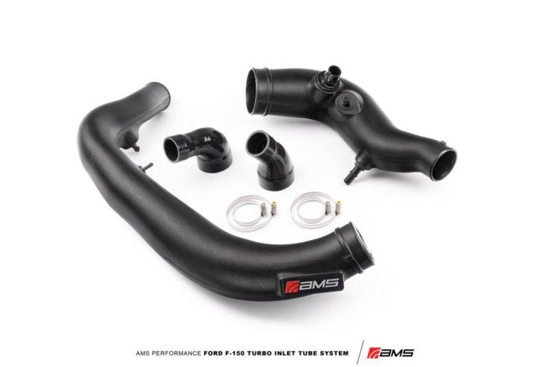 AMS Performance 15-16 Ford F-150 3.5L EcoBoost Turbo Inlet Tubes - Striker Modified