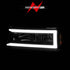 ANZO 04-12 GM Colorado/Canyon/I-Series Crystal Headlights - w/ Light Bar Black Housing 4pcs - Striker Modified