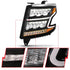 ANZO 15-20 Chevy Tahoe/Suburban LED Light Bar Style Headlights Black w/Sequential w/DRL w/Amber - Striker Modified