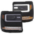 ANZO 16-17 Chevy Silverado 1500 Prjctr. Headlight Plank Styl. w/Amber (Only Work w/HID Equip. Truck) - Striker Modified