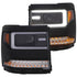 ANZO 16-17 Chevy Silverado 1500 Prjctr. Headlight Plank Styl. w/Amber (Only Work w/HID Equip. Truck) - Striker Modified