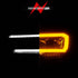ANZO 16-22 Toyota Tacoma SR/SR5 ONLY Full LED Proj Headlights w/Light Bar Seq. Blk w/Initiation Lgt - Striker Modified