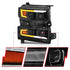 ANZO 19-22 Chevrolet Silverado 1500 LED Proj HL w/Lgt Bar SwBk Seq. Blk w/In. Light - Passenger Side - Striker Modified