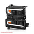 ANZO 19-22 Chevrolet Silverado 1500 LED Proj HL w/Lgt Bar SwBk Seq. Blk w/In. Light - Passenger Side - Striker Modified