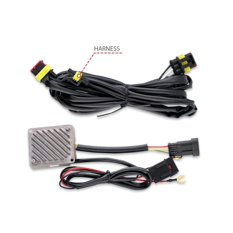 ANZO 19-22 Chevrolet Silverado 1500 LED Proj HL w/Lgt Bar SwBk Seq. Blk w/In. Light - Passenger Side - Striker Modified