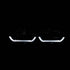 ANZO 1988-1998 Chevrolet C1500 Crystal Headlights Black w/ Low - Brow - Striker Modified