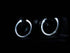 ANZO 1992-1998 BMW 3 Series E36 Projector Headlights w/ Halo Black (CCFL) G2 - Striker Modified