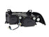 ANZO 1992-1998 BMW 3 Series E36 Projector Headlights w/ Halo Black G2 1 pc - Striker Modified