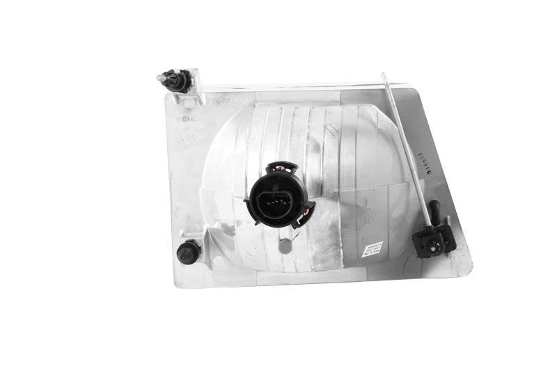 ANZO 1992-2006 Ford Econoline Crystal Headlights Chrome - Striker Modified