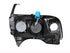 ANZO 1994-2001 Dodge Ram Crystal Headlights Chrome w/ LED - Striker Modified
