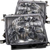 ANZO 1997-2000 Toyota Tacoma Crystal Headlights Black - Striker Modified