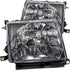 ANZO 1997-2000 Toyota Tacoma Crystal Headlights Black - Striker Modified