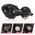 ANZO 1998-2005 Lexus Gs300 Projector Headlights w/ Halo Chrome - Striker Modified