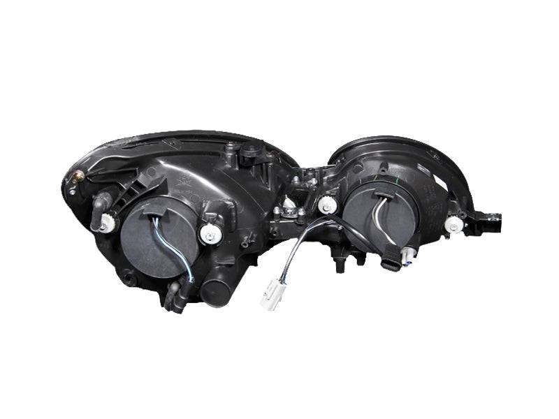 ANZO 1998-2005 Lexus Gs300 Projector Headlights w/ Halo Chrome - Striker Modified