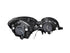 ANZO 1998-2005 Lexus Gs300 Projector Headlights w/ Halo Chrome - Striker Modified
