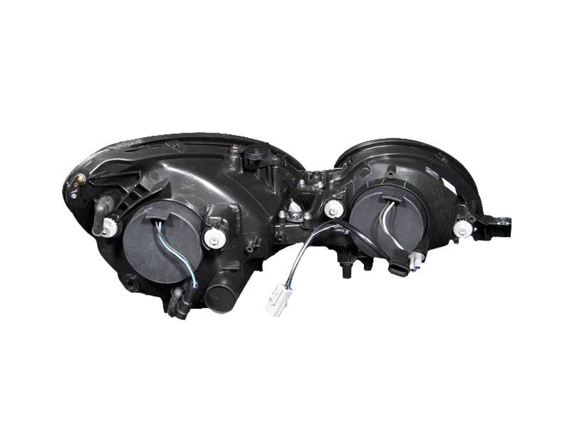 ANZO 1998-2005 Lexus Gs300 Projector Headlights w/ Halo Chrome - Striker Modified