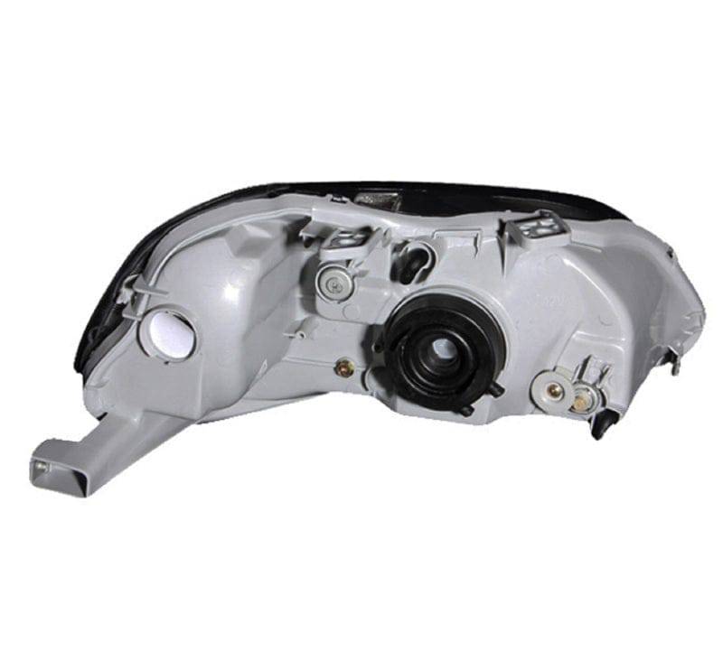 ANZO 1999-2000 Honda Civic Crystal Headlights Gun-Metal Gray - Striker Modified