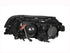 ANZO 1999-2001 BMW 3 Series E46 Projector Headlights w/ Halo Black - Striker Modified