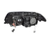ANZO 1999-2001 BMW 3 Series E46 Projector Headlights w/ Halo Black (CCFL) - Striker Modified