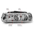 ANZO 1999-2002 Chevrolet Silverado 1500 Crystal Headlights Chrome - Striker Modified