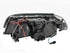 ANZO 2000-2003 BMW 3 Series E46 Projector Headlights w/ Halo Chrome - Striker Modified