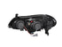 ANZO 2000-2004 Infiniti I30 Projector Headlights w/ Halo Chrome - Striker Modified
