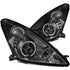 ANZO 2000-2005 Toyota Celica Projector Headlights w/ Halo Black - Striker Modified