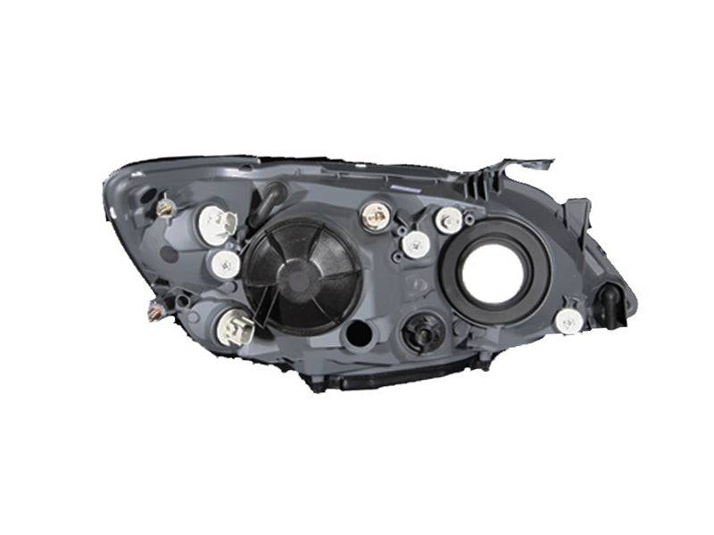 ANZO 2001-2005 Lexus Is300 Crystal Headlights Black - Striker Modified