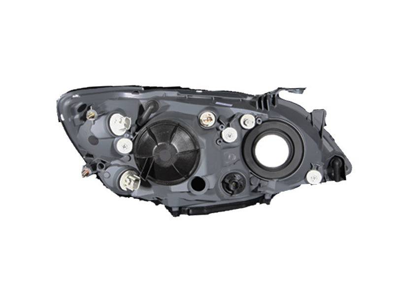 ANZO 2001-2005 Lexus Is300 Crystal Headlights Black - Striker Modified