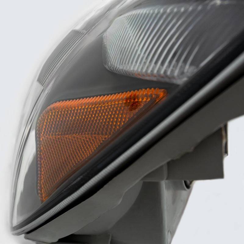 ANZO 2003-2005 Toyota 4Runner Crystal Headlights Black - Striker Modified