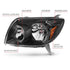 ANZO 2003-2005 Toyota 4Runner Crystal Headlights Black - Striker Modified