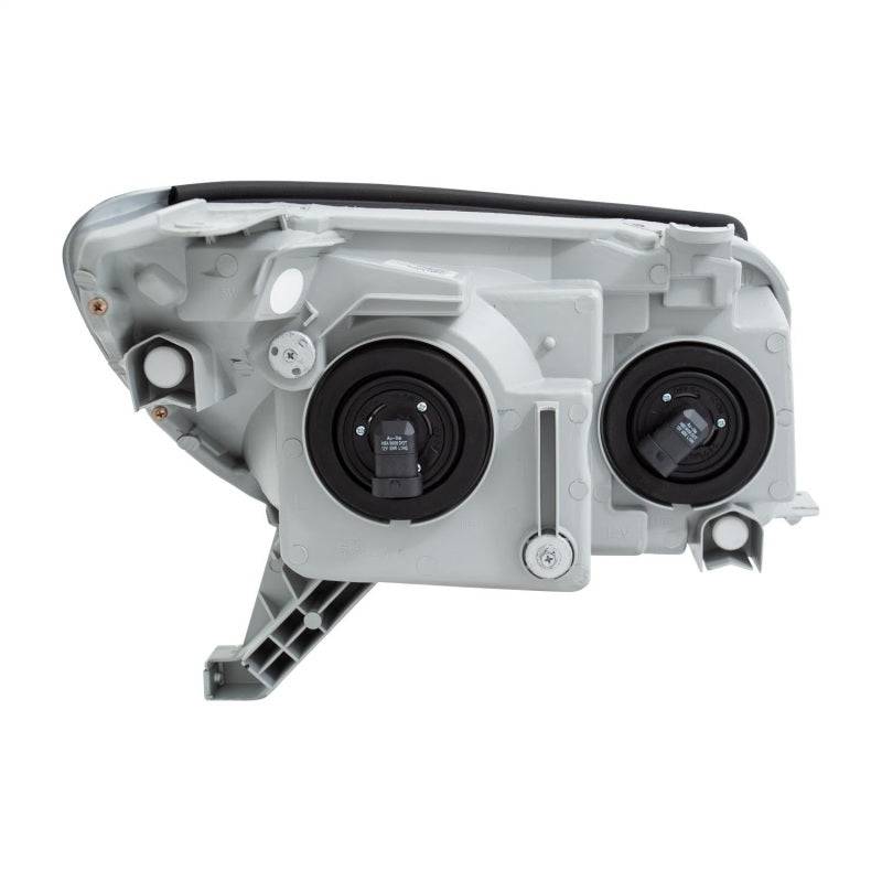 ANZO 2003-2005 Toyota 4Runner Crystal Headlights Black - Striker Modified