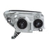 ANZO 2003-2005 Toyota 4Runner Crystal Headlights Black - Striker Modified