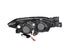 ANZO 2004-2008 Mazda 3 Projector Headlights w/ Halo Black (CCFL) - Striker Modified