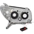ANZO 2006-2009 Toyota 4Runner Projector Headlights w/ Halo Chrome - Striker Modified