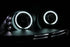 ANZO 2006-2009 Volkswagen Rabbit Projector Headlights w/ Halo Black (CCFL) - Striker Modified