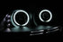 ANZO 2006-2009 Volkswagen Rabbit Projector Headlights w/ Halo Black (CCFL) - Striker Modified