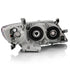 ANZO 2007-2009 Toyota Camry Projector Headlight Chrome Amber (OE Replacement) - Striker Modified
