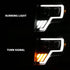 ANZO 2009-2013 Ford F-150 Projector Light Bar G4 Switchback H.L.Black Amber - Striker Modified