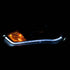 ANZO 2013-2015 Hyundai Genesis Projector Headlights w/ Plank Style Design Black (HID Compatible) - Striker Modified
