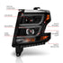 ANZO 2015-2020 Chevy Tahoe Projector Headlights Plank Style Black w/DRL - Striker Modified