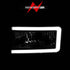 ANZO 94-02 Dodge RAM Crystal Headlight - w/ Light Bar Black Housing - Striker Modified