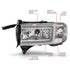 ANZO 94-02 Dodge RAM Crystal Headlight - w/ Light Bar Chrome Housing - Striker Modified